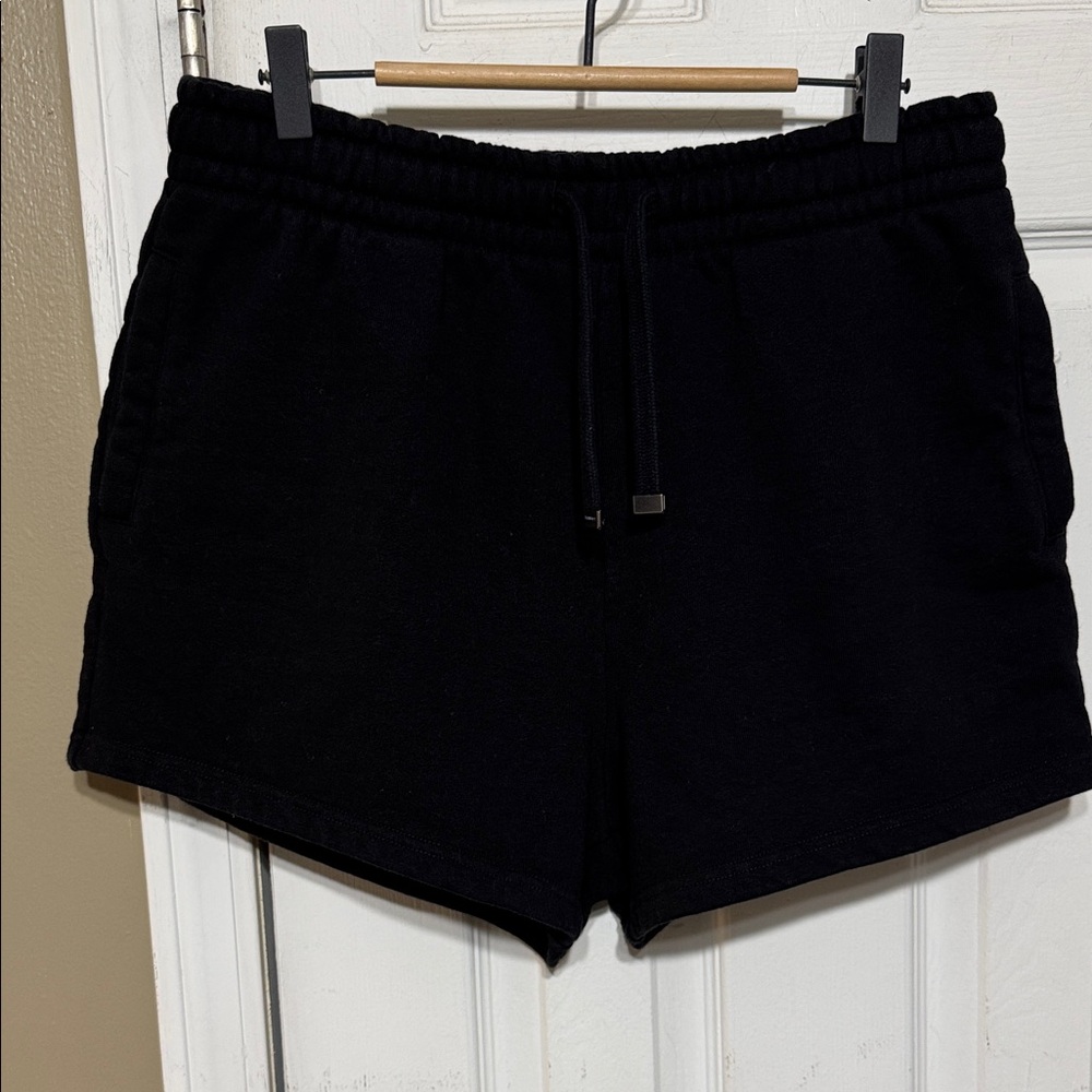 TALENTLESS Black Athletic Shorts